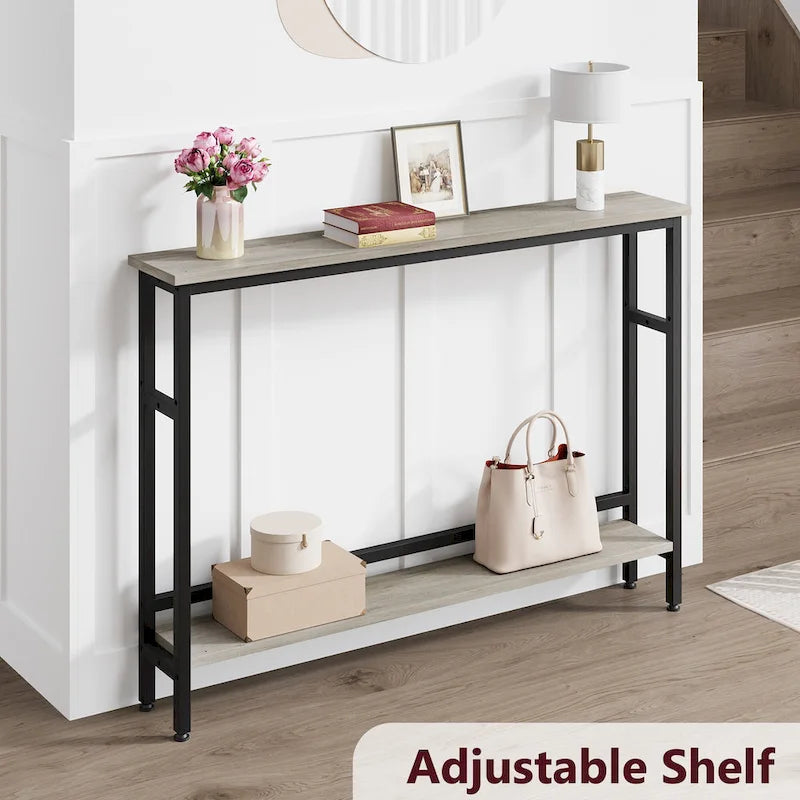 5.9 Narrow Sofa Table for Living Room