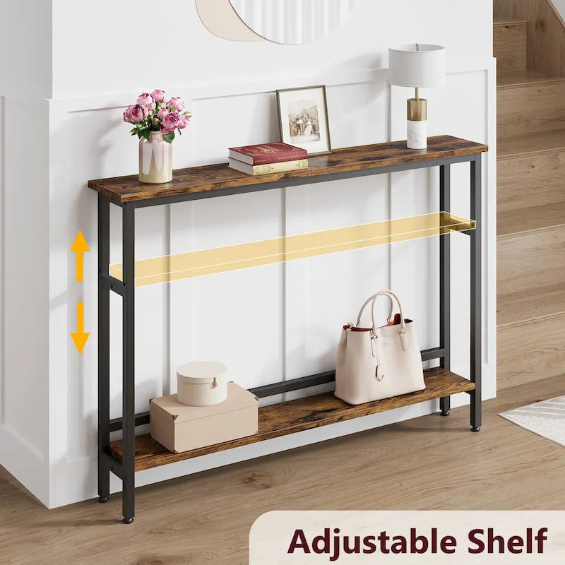 5.9 Narrow Sofa Table for Living Room