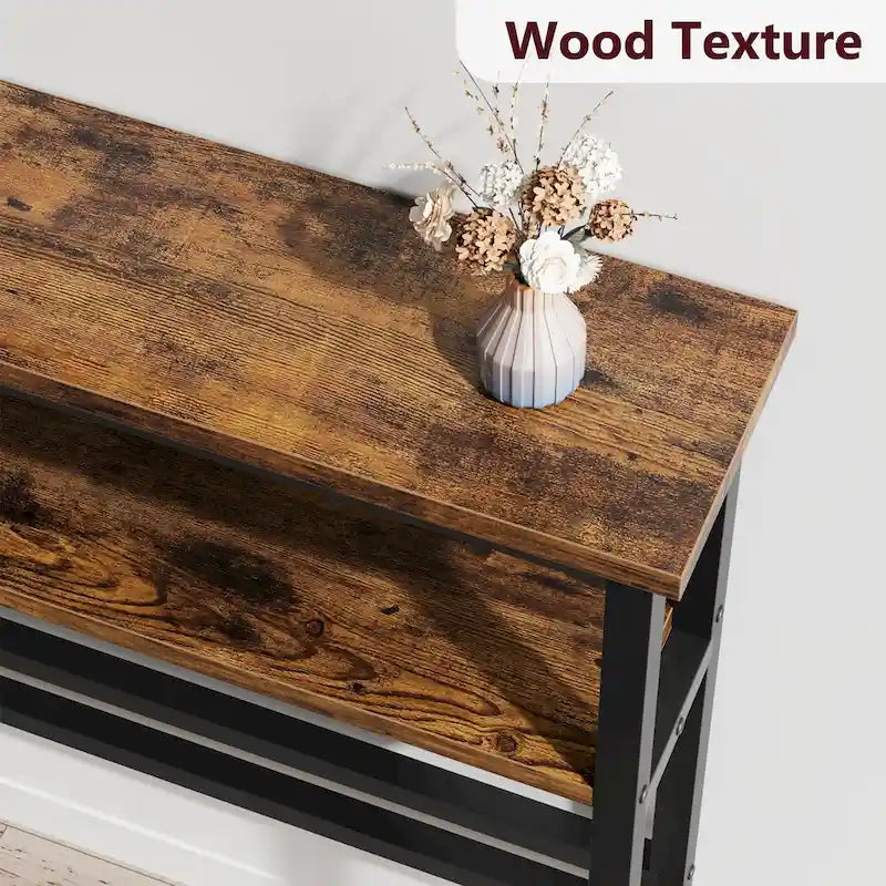 5.9 Narrow Sofa Table for Living Room
