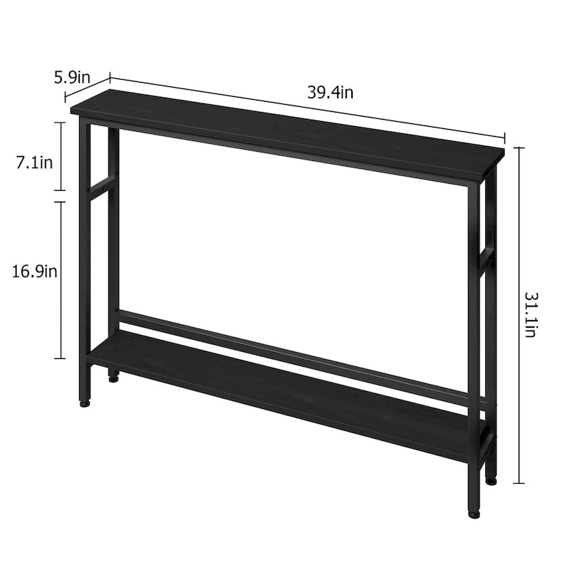 5.9 Narrow Sofa Table for Living Room