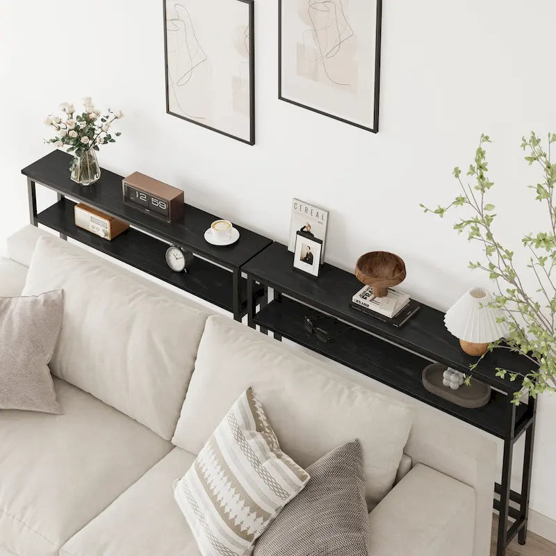 5.9 Narrow Sofa Table for Living Room