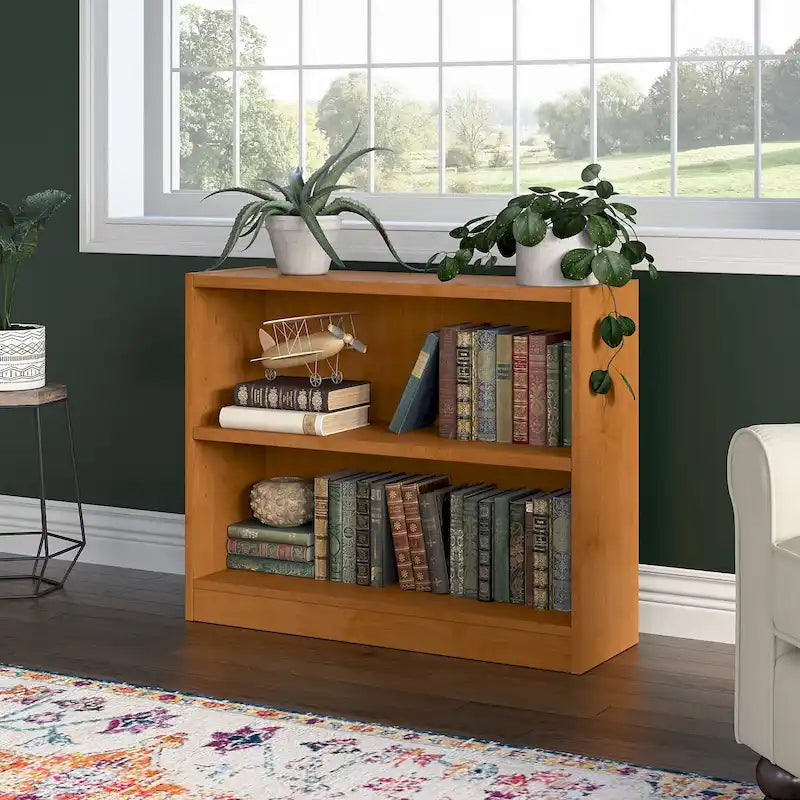 Universal Small 2 Shelf Bookcase Storage by