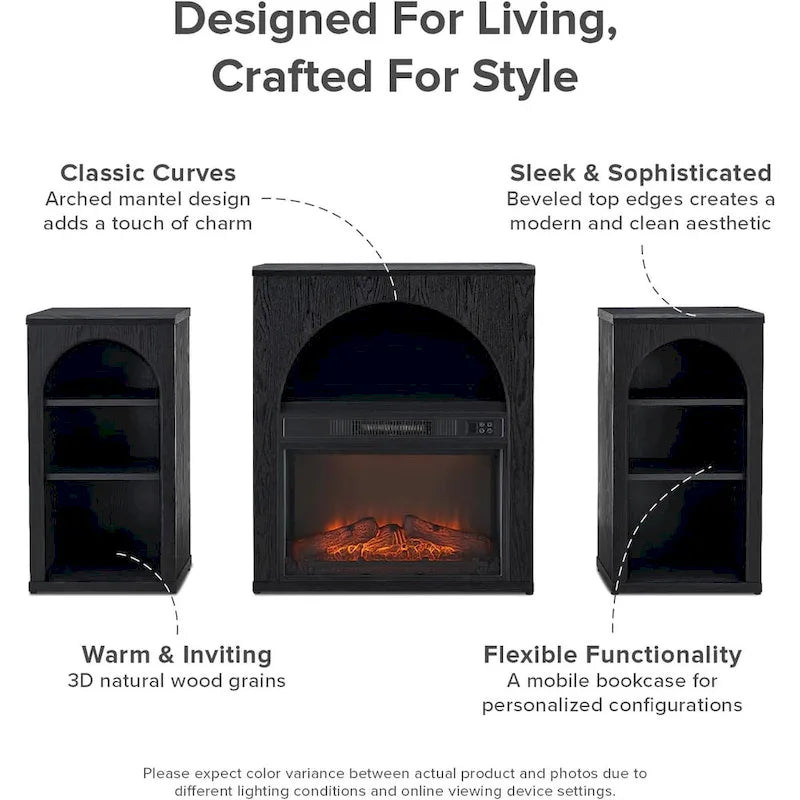 White Arched TV Stand