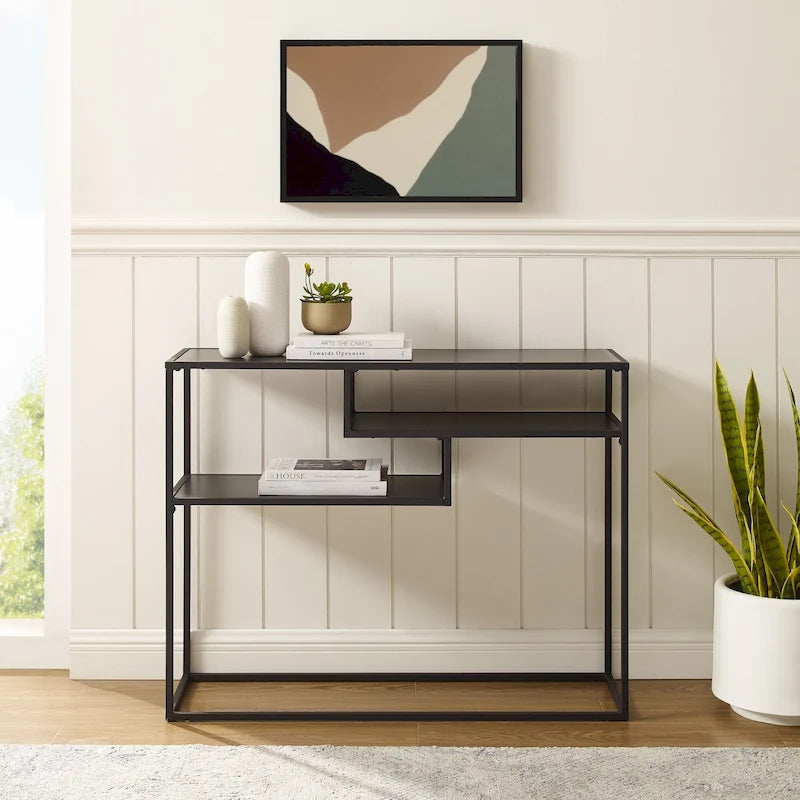 Modern 2-Tier Entry Table