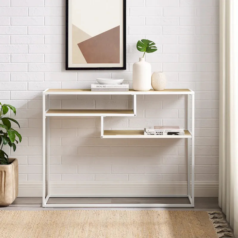Modern 2-Tier Entry Table