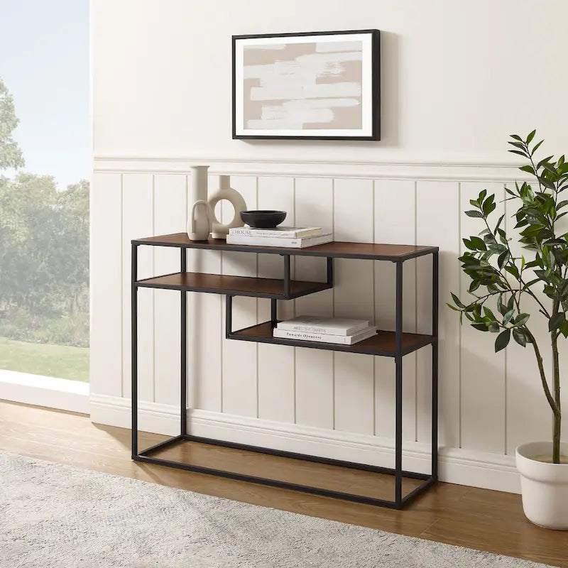 Modern 2-Tier Entry Table