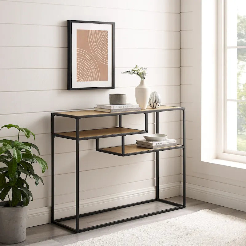 Modern 2-Tier Entry Table