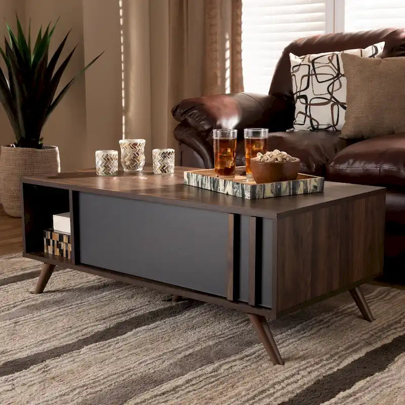 Modern and Contemporary 1-Drawer Coffee Table