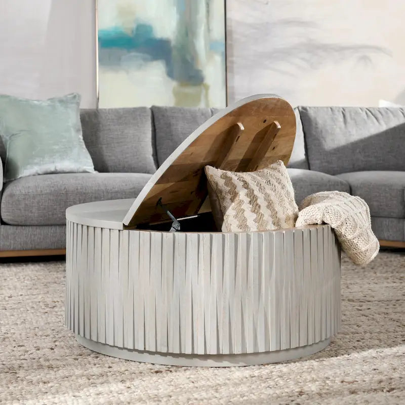Round Coffee Table - 18Hx40Wx40D