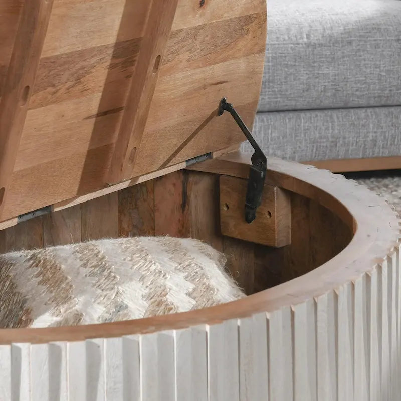 Round Coffee Table - 18Hx40Wx40D