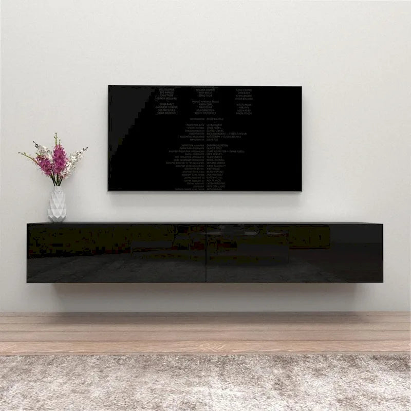 71-in. Modern Glossy Wall-mounted Floating TV Stand