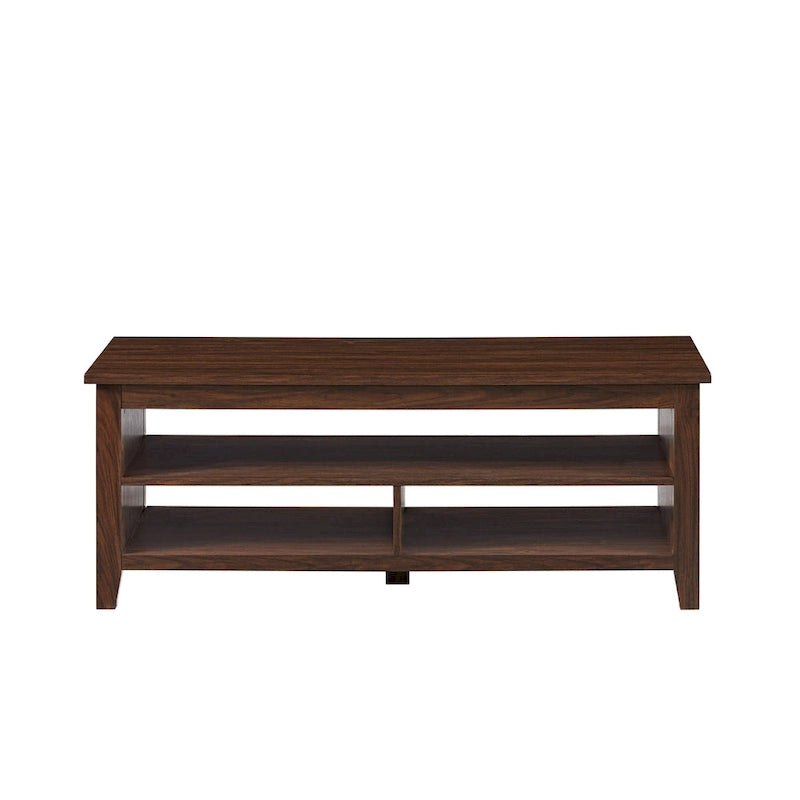 Grooved-Side Coffee Table