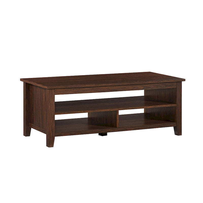 Grooved-Side Coffee Table