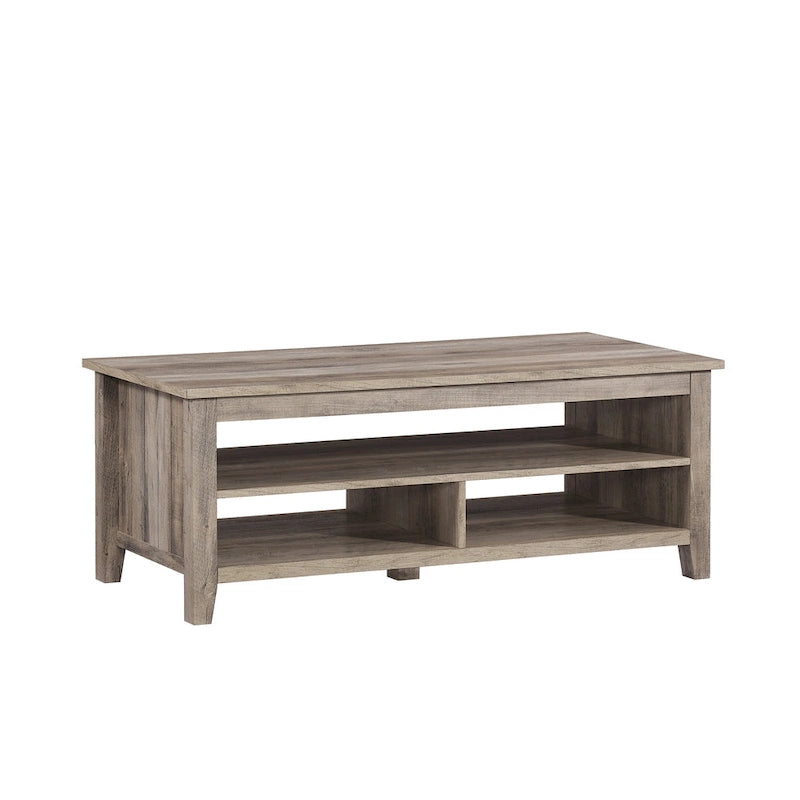 Grooved-Side Coffee Table