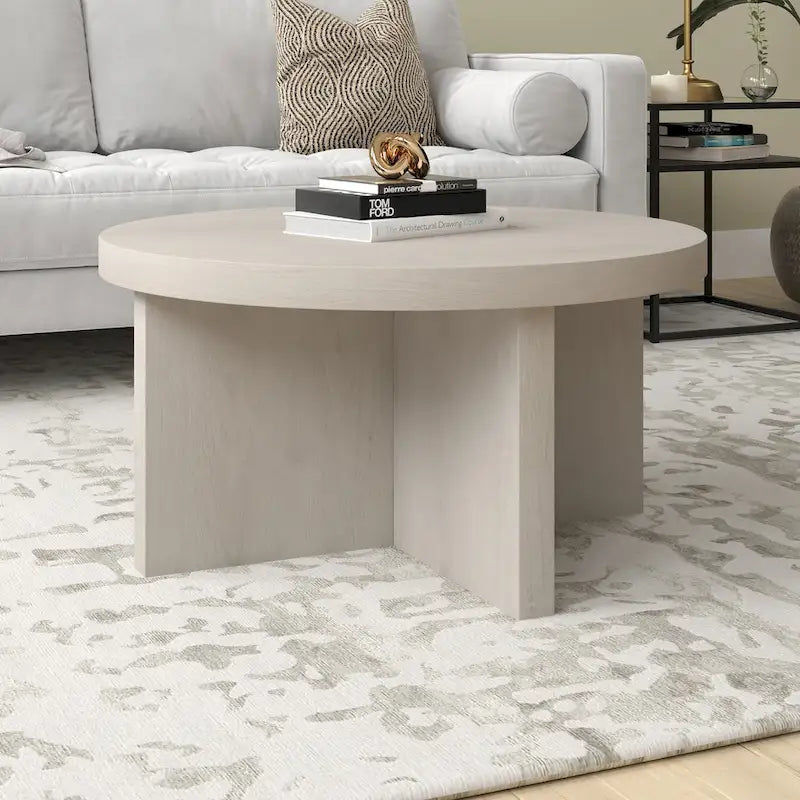 33 Wide Round Coffee Table - 33 Wide