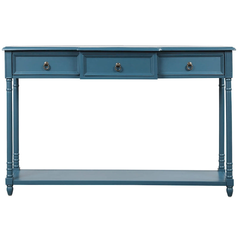 Modern Sofa Table with Drawers