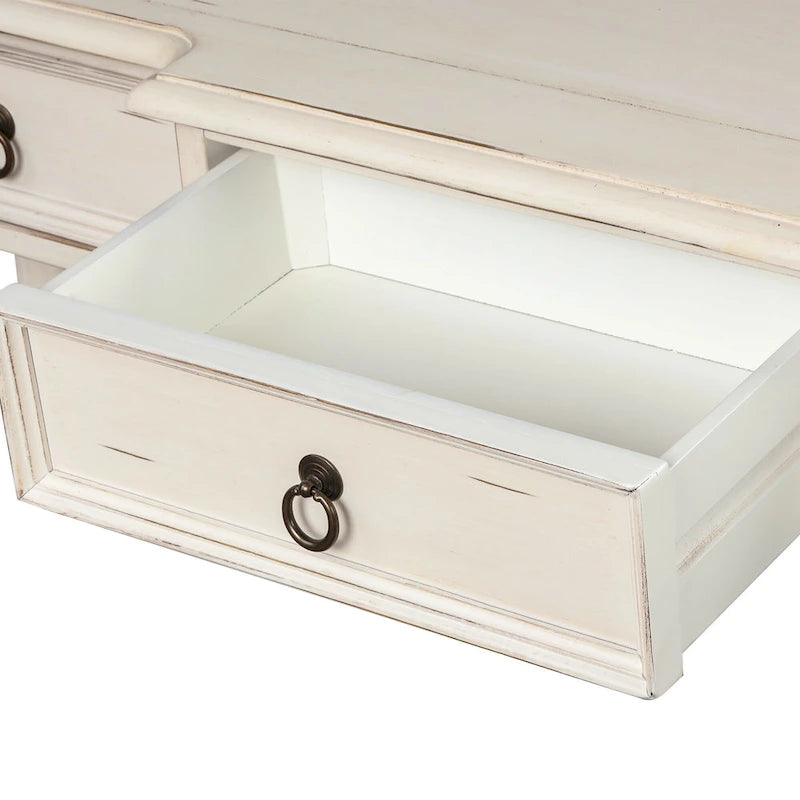 Modern Sofa Table with Drawers