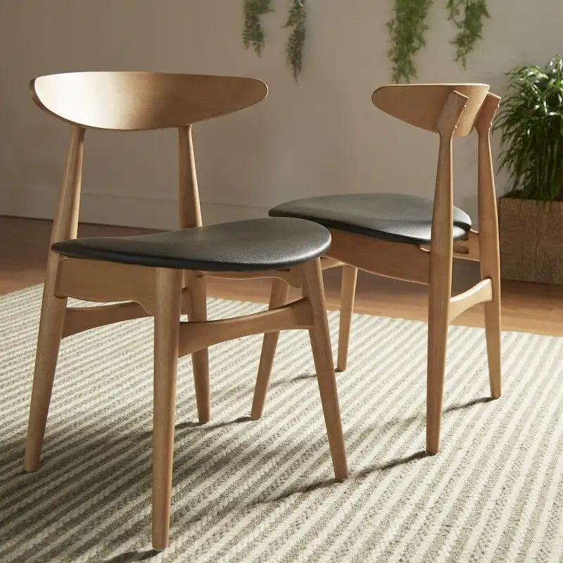 Norwegian Danish Oak Tapered Dining Set