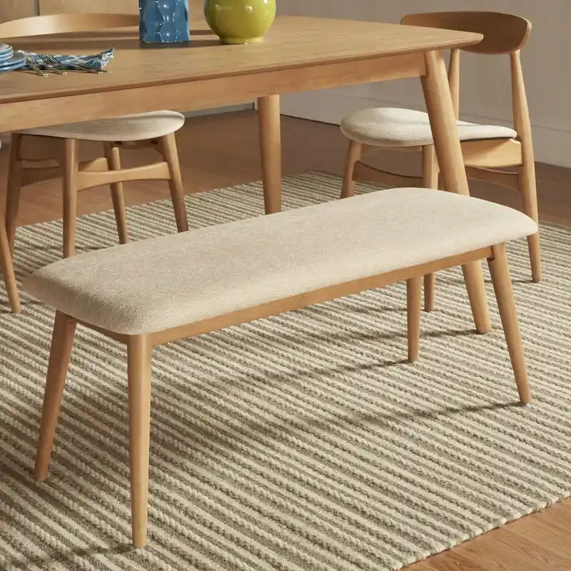 Norwegian Danish Oak Tapered Dining Set