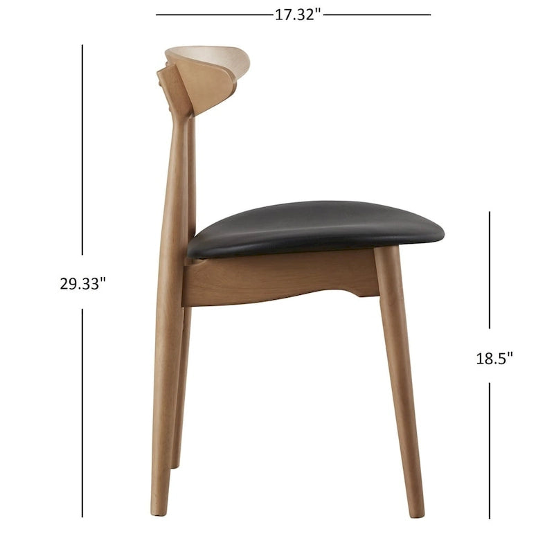 Norwegian Danish Oak Tapered Dining Set