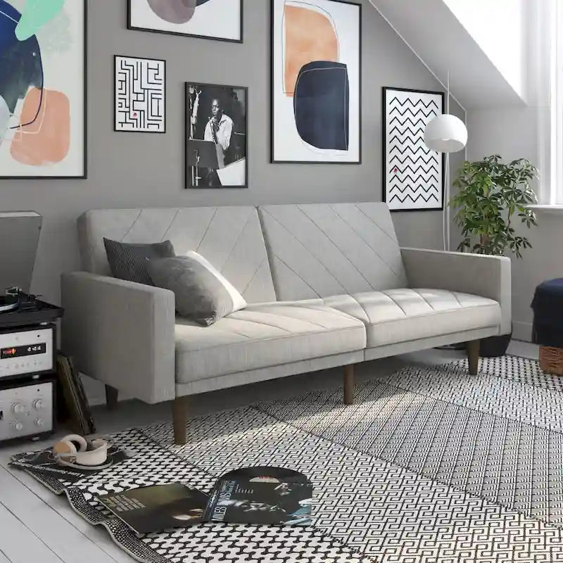 Linen sofa