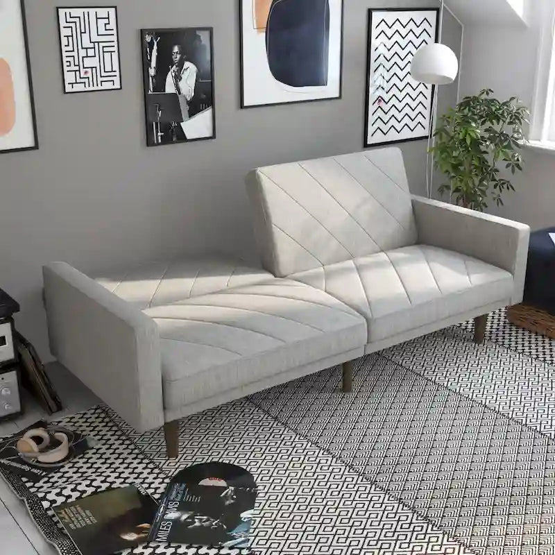 Linen sofa